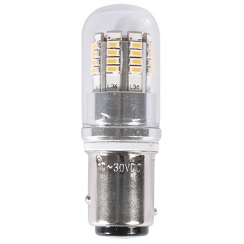 Lampadina LED BAY15D perni disassati per fanali di via 